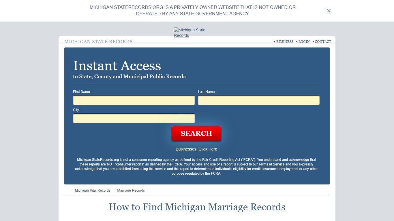 How to Find Michigan Marriage Records